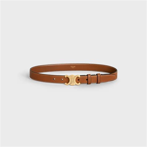 celine belt tan